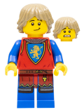 LEGO cas560 Lion Knight - Male, Dark Tan Hair